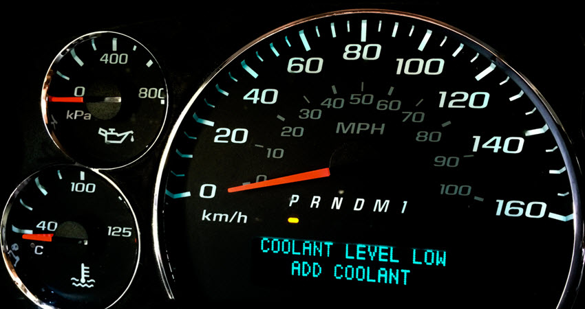 BMW Low Coolant Level Warning