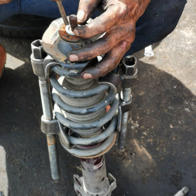 Volvo Front Strut Repair