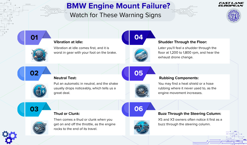 BMW Engine Mount Failure Watch for These Warning Signs