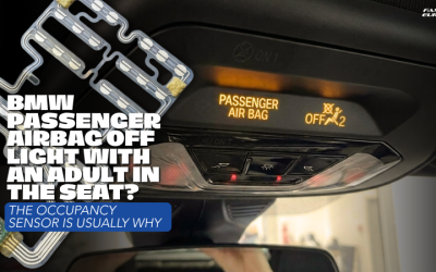 BMW Passenger Airbag Off Light With an Adult in the Seat? The Occupancy Sensor Is Usually Why